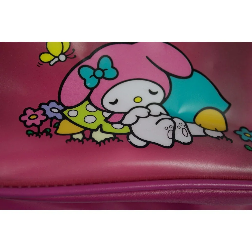 Sanrio My Melody Pink Waterproof Cosmetic Toiletry Bag Travel Case Miniso READ